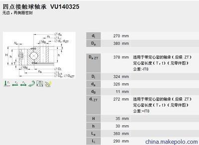 【ina vu 140 325 四点接触球轴承】价格,厂家,图片,其他通用五金配件,上海茨瑞机电设备-